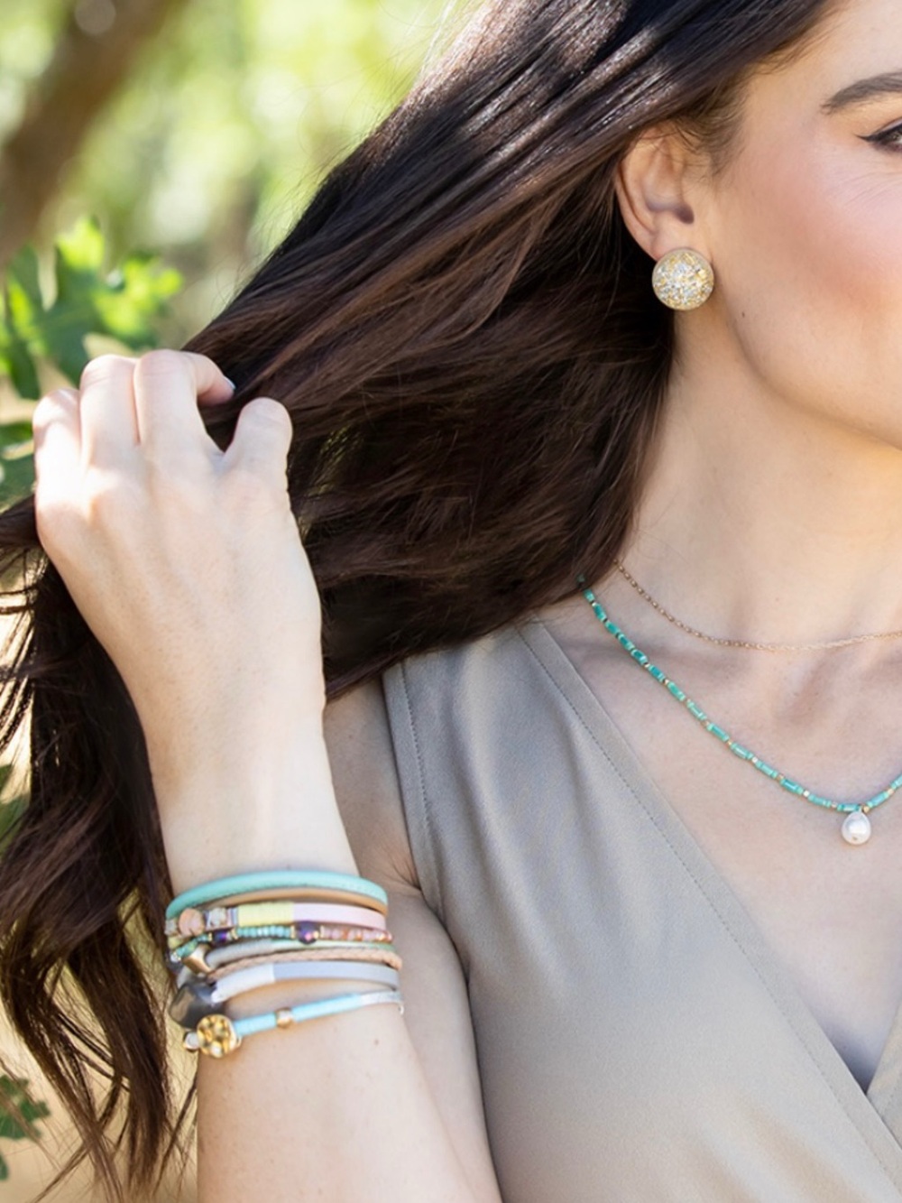 🆕 Kensie Magnetic Layered Bracelet - Picture 6 of 6